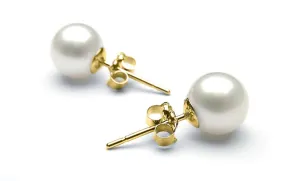 4.00 CTTW Genuine Cultured Pearl Earring