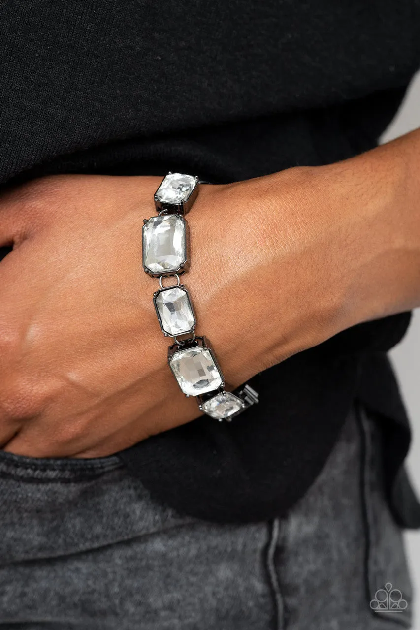 After Hours Black Paparazzi Bracelet