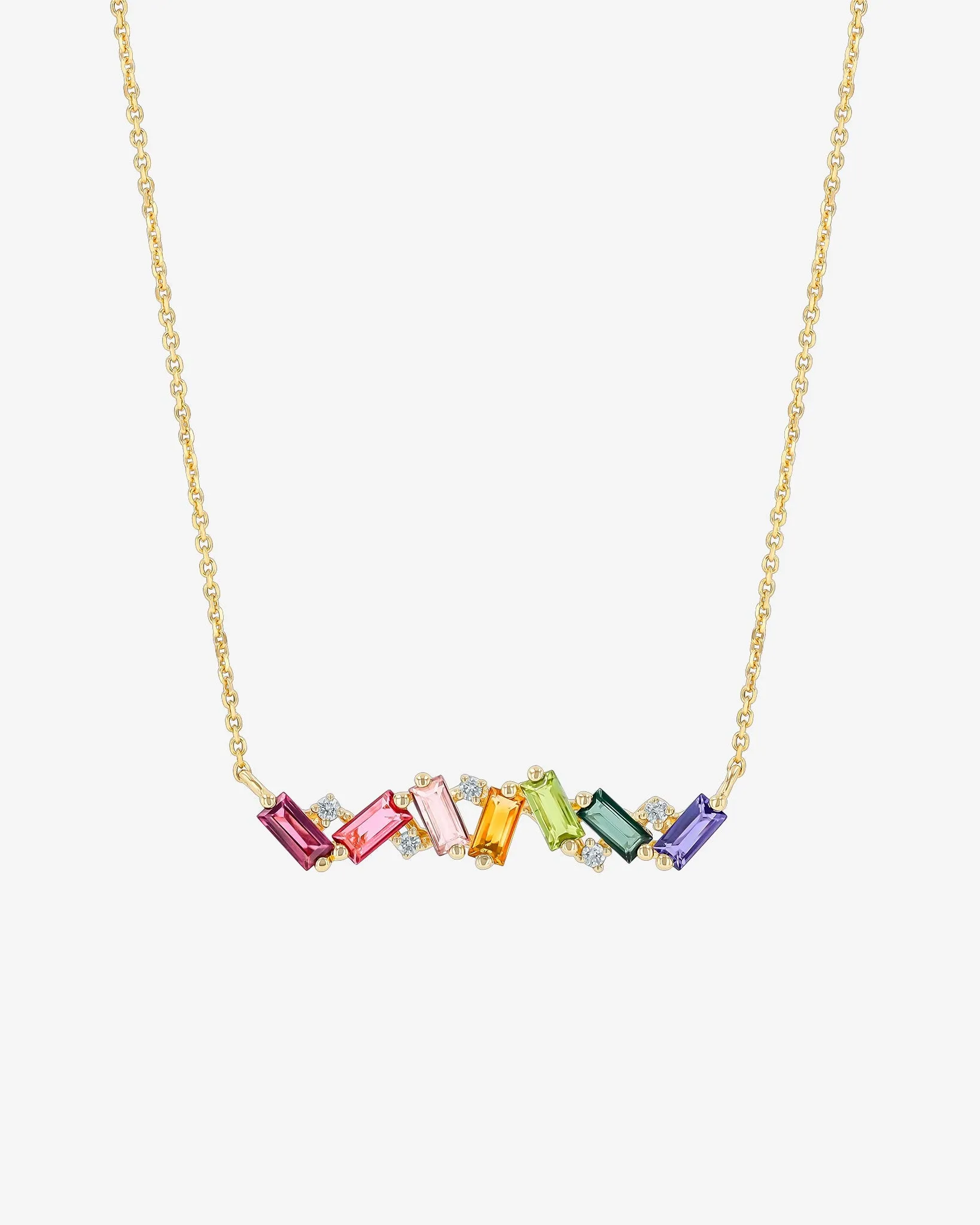 Amalfi Burst Rainbow Bar Pendant