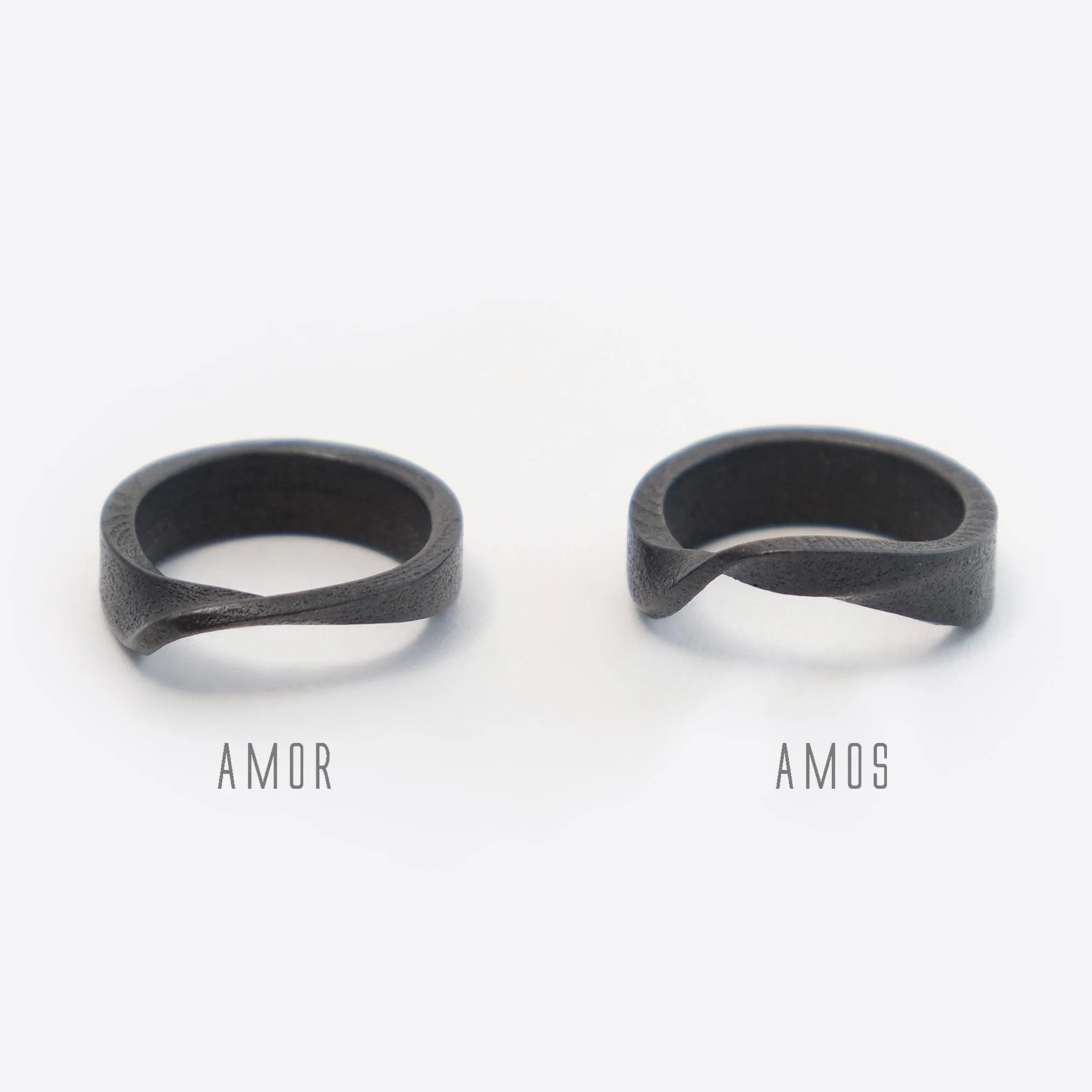 Amor Stainless Steel Ring ─ Bold