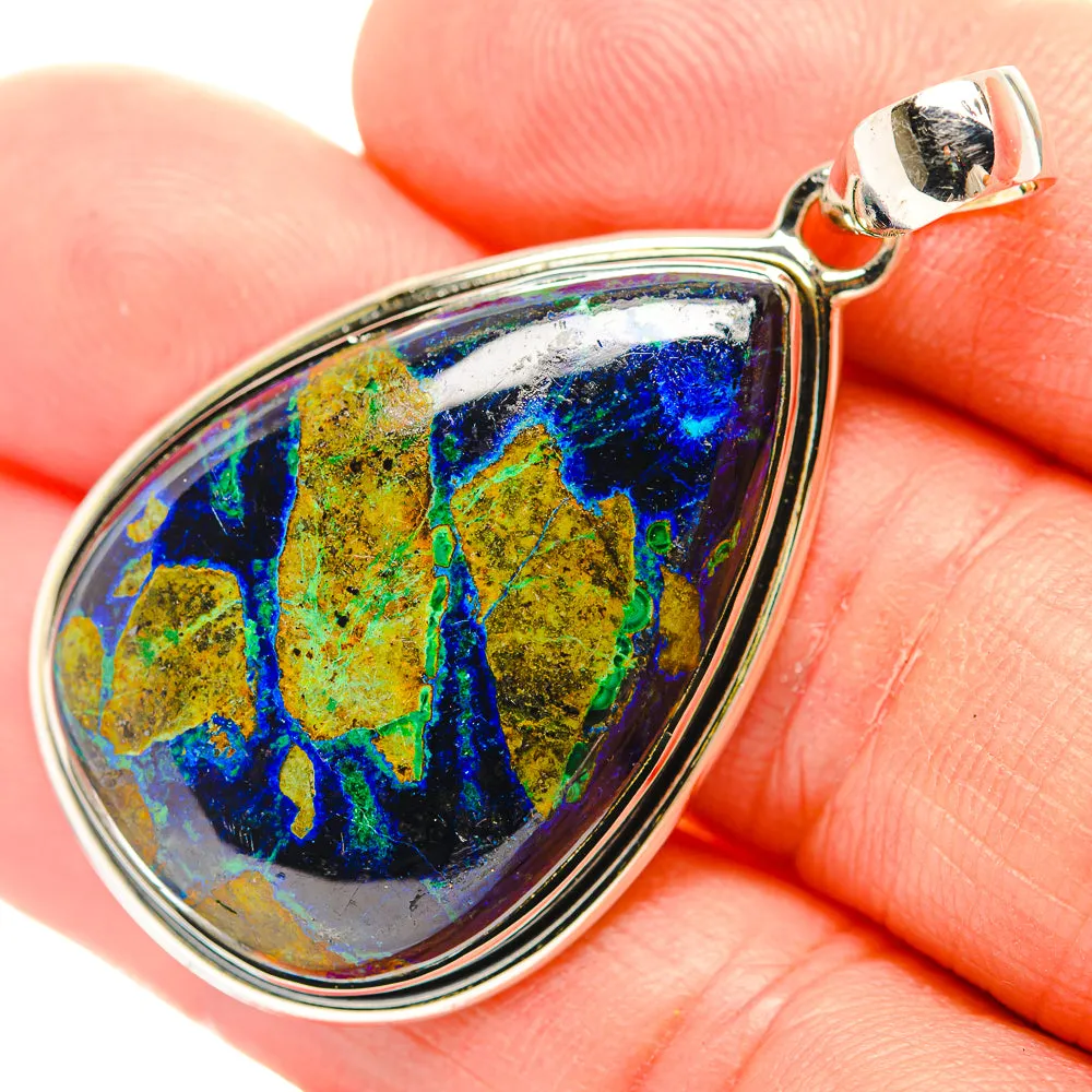 Azurite Pendants 2" (925 Sterling Silver) PD31789