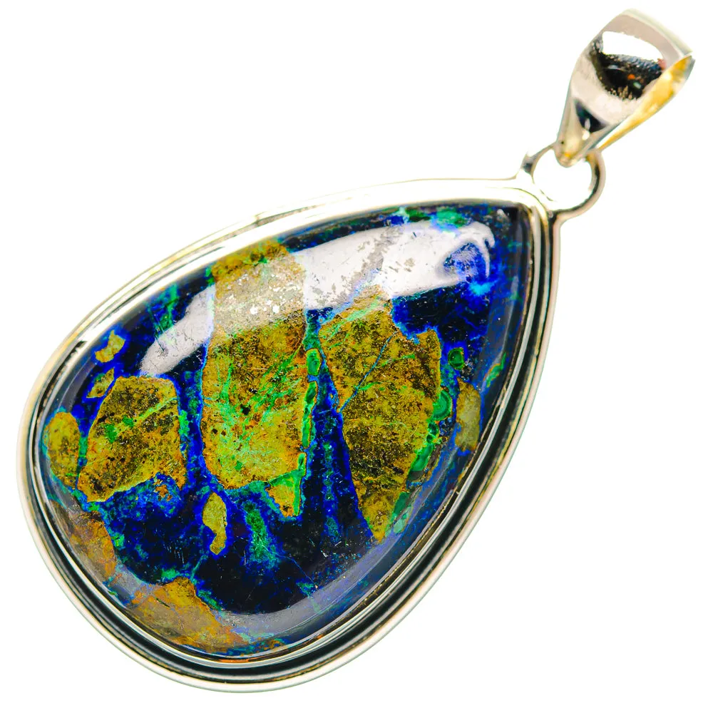 Azurite Pendants 2" (925 Sterling Silver) PD31789