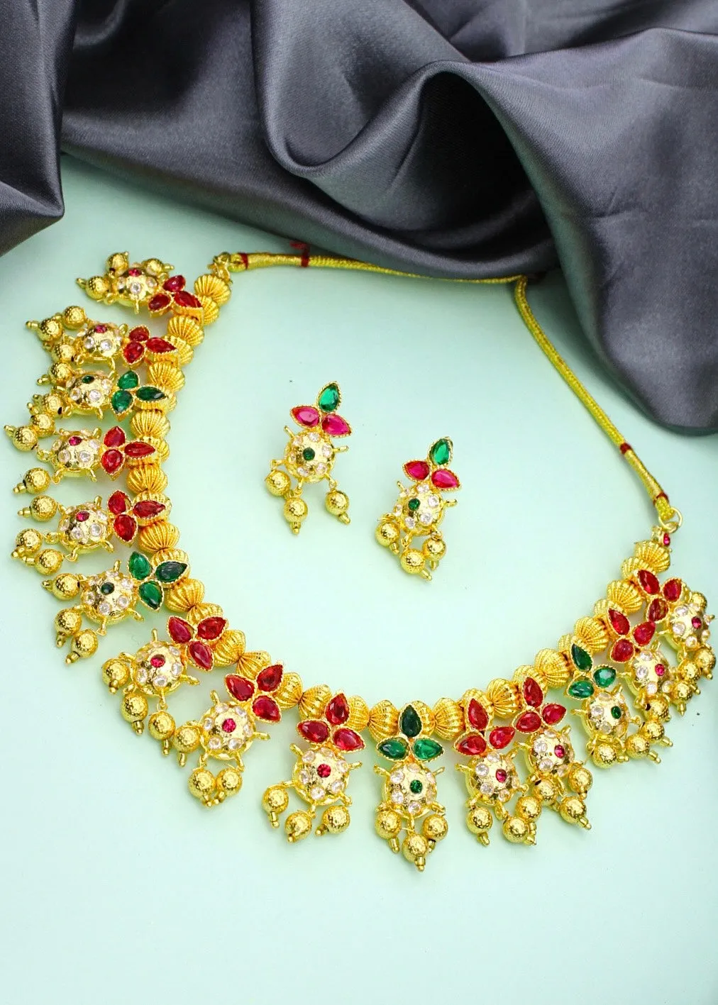 BELPAN DESIGNER MALHAR NECKLACE