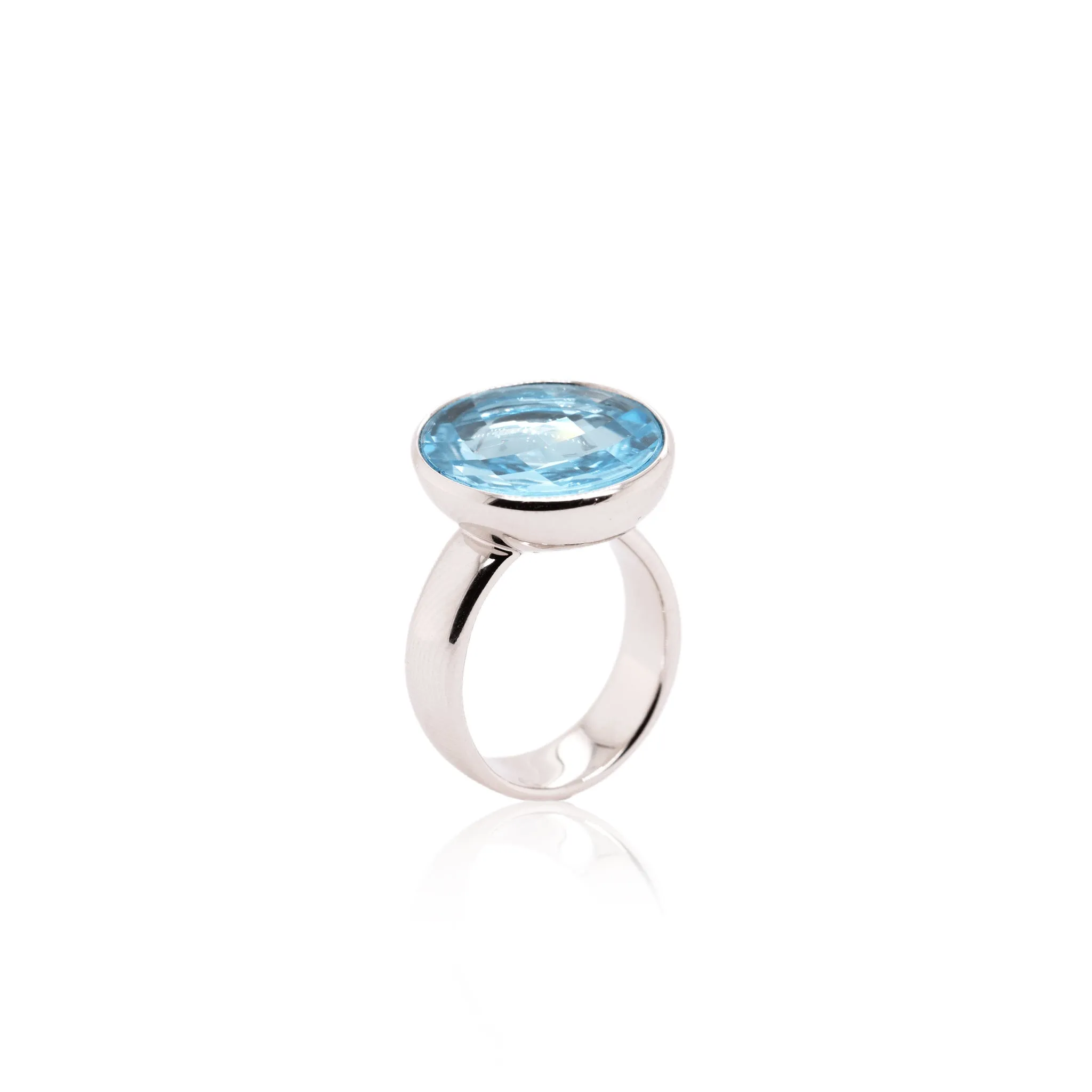 Blue Topaz Ring