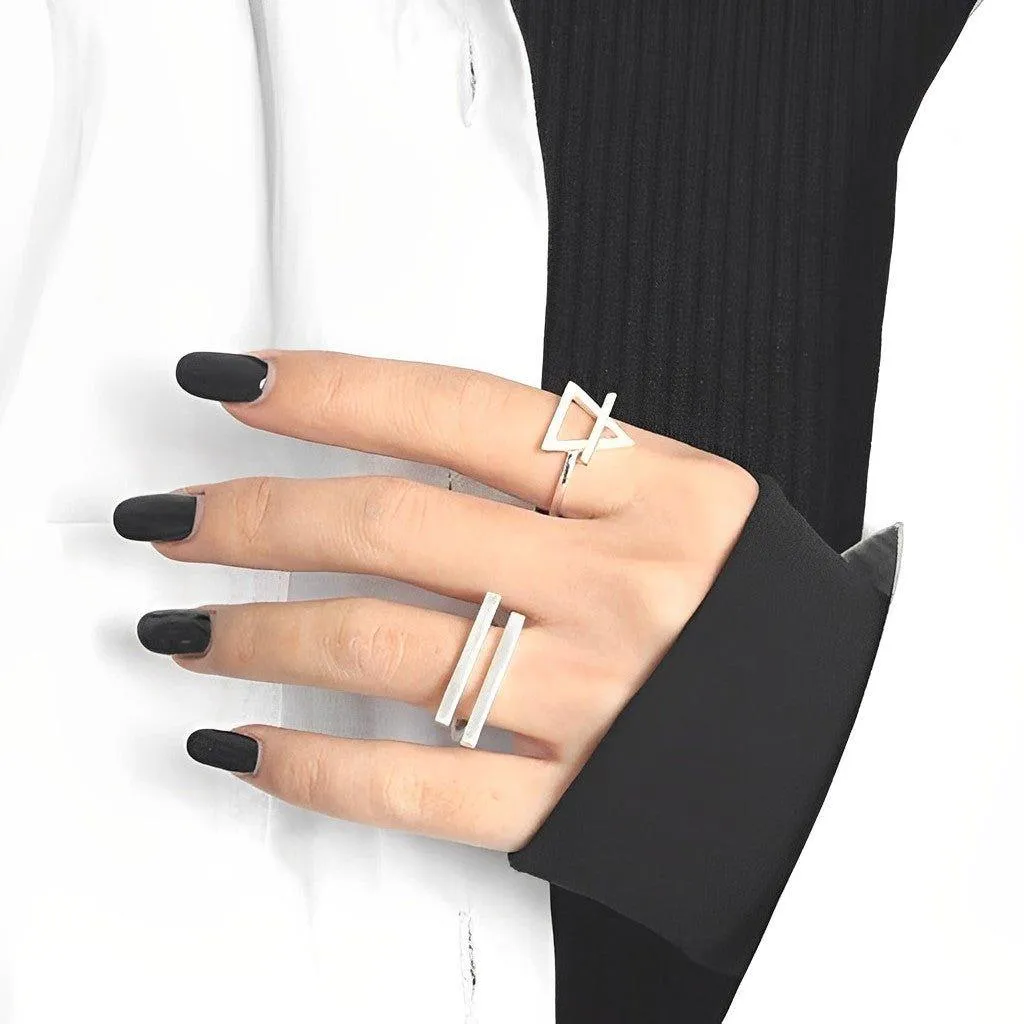 Bold Triangle Ring - Urania