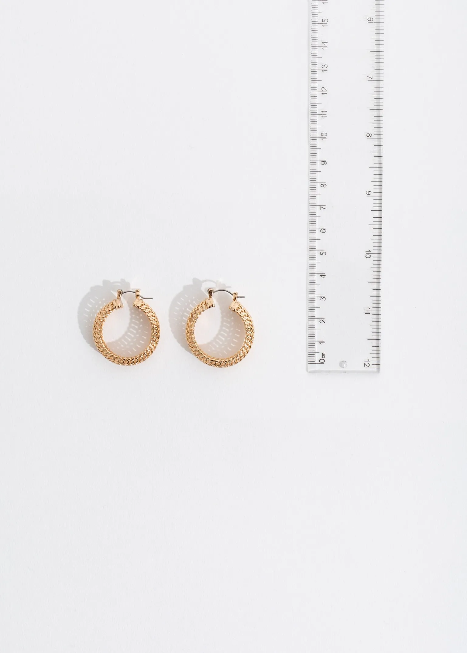 Crazy City Earrings Gold