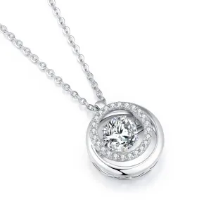 Creative round smart necklace