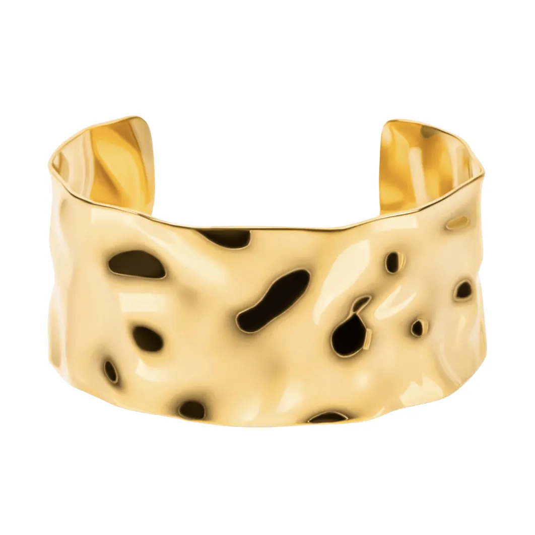 Diana Hammered Cuff Bracelet