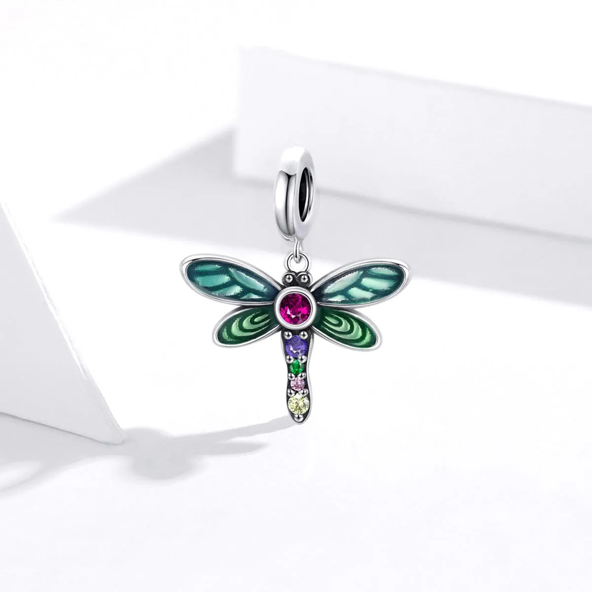 Dragonfly Charms or Pendants Sterling Silver 925