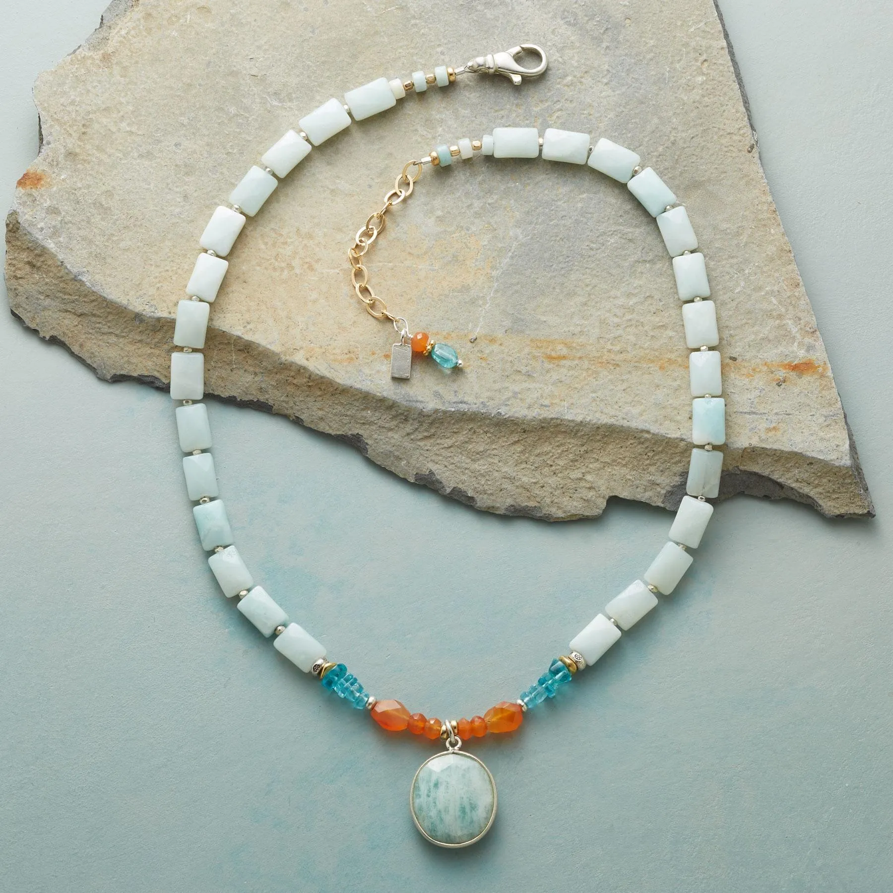 Fire And Water Necklace