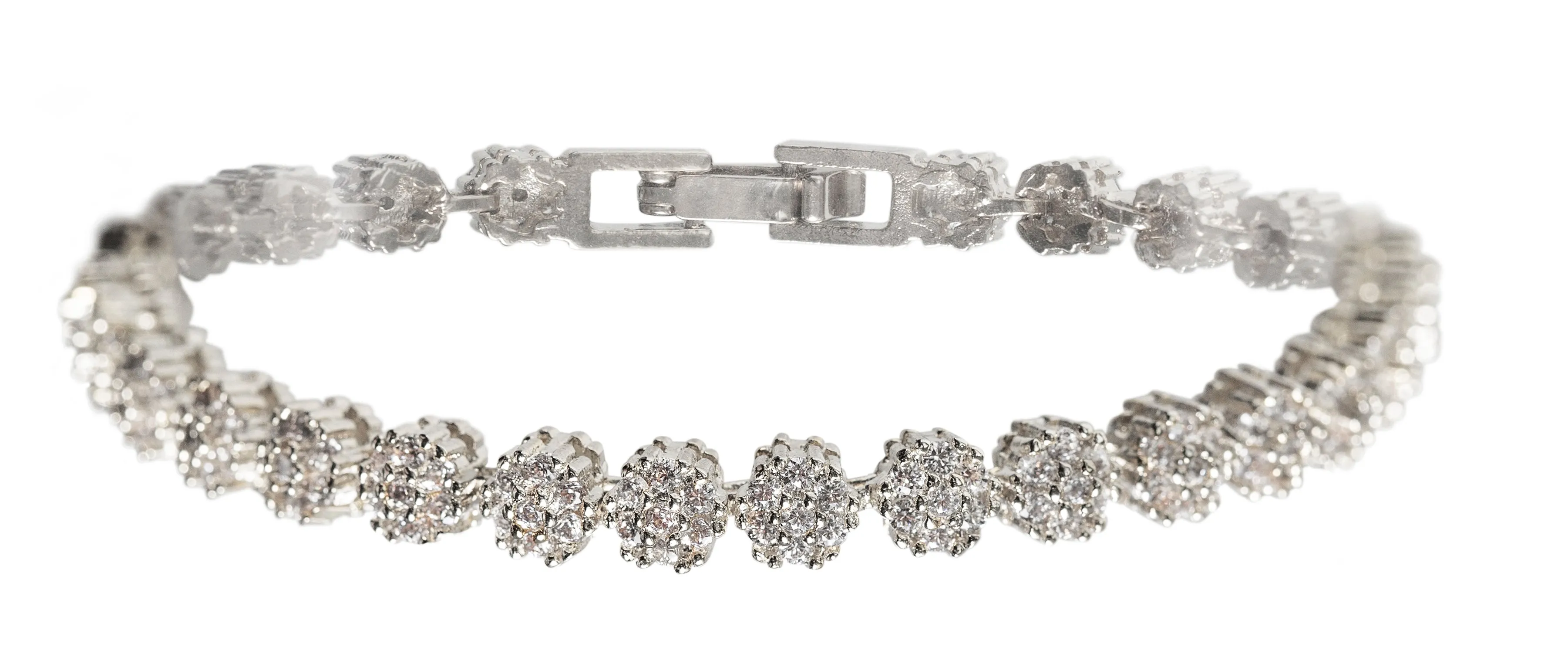 Fleur & Daisy Eternity Tennis Bracelets