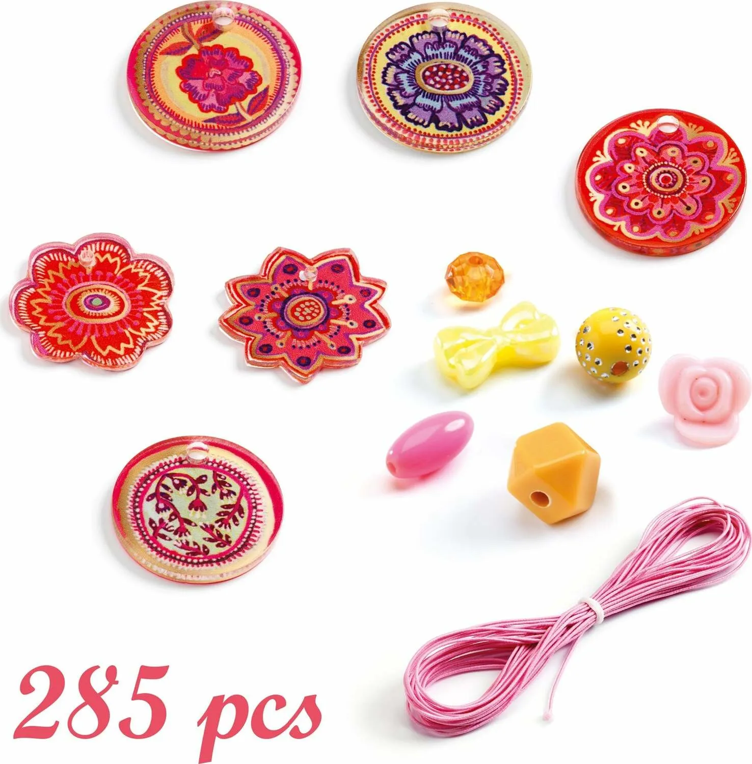 Flowers Beads & Jewelry Kit