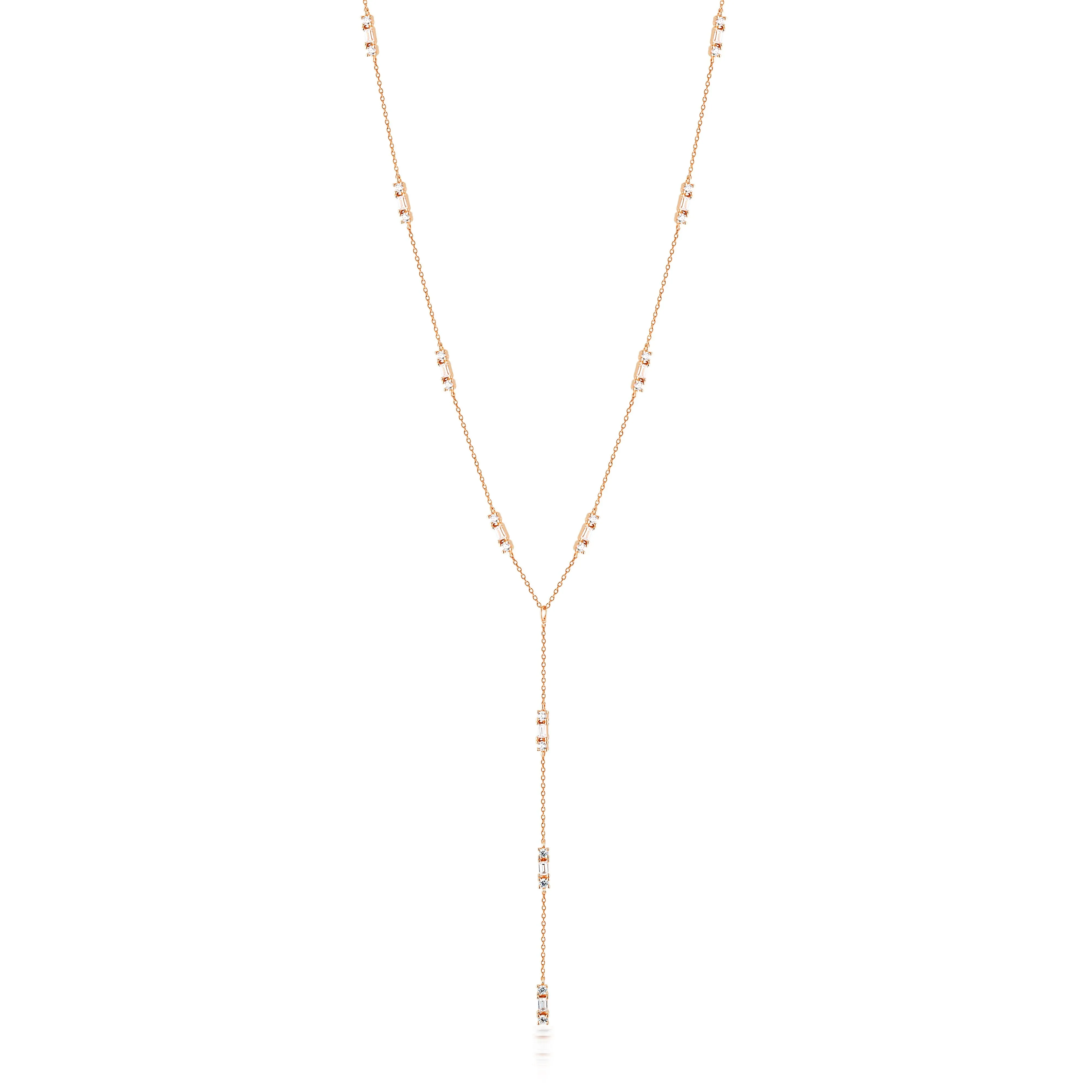 GEORGINI THE LAYERED EDIT TOLU NECKLACE ROSE GOLD