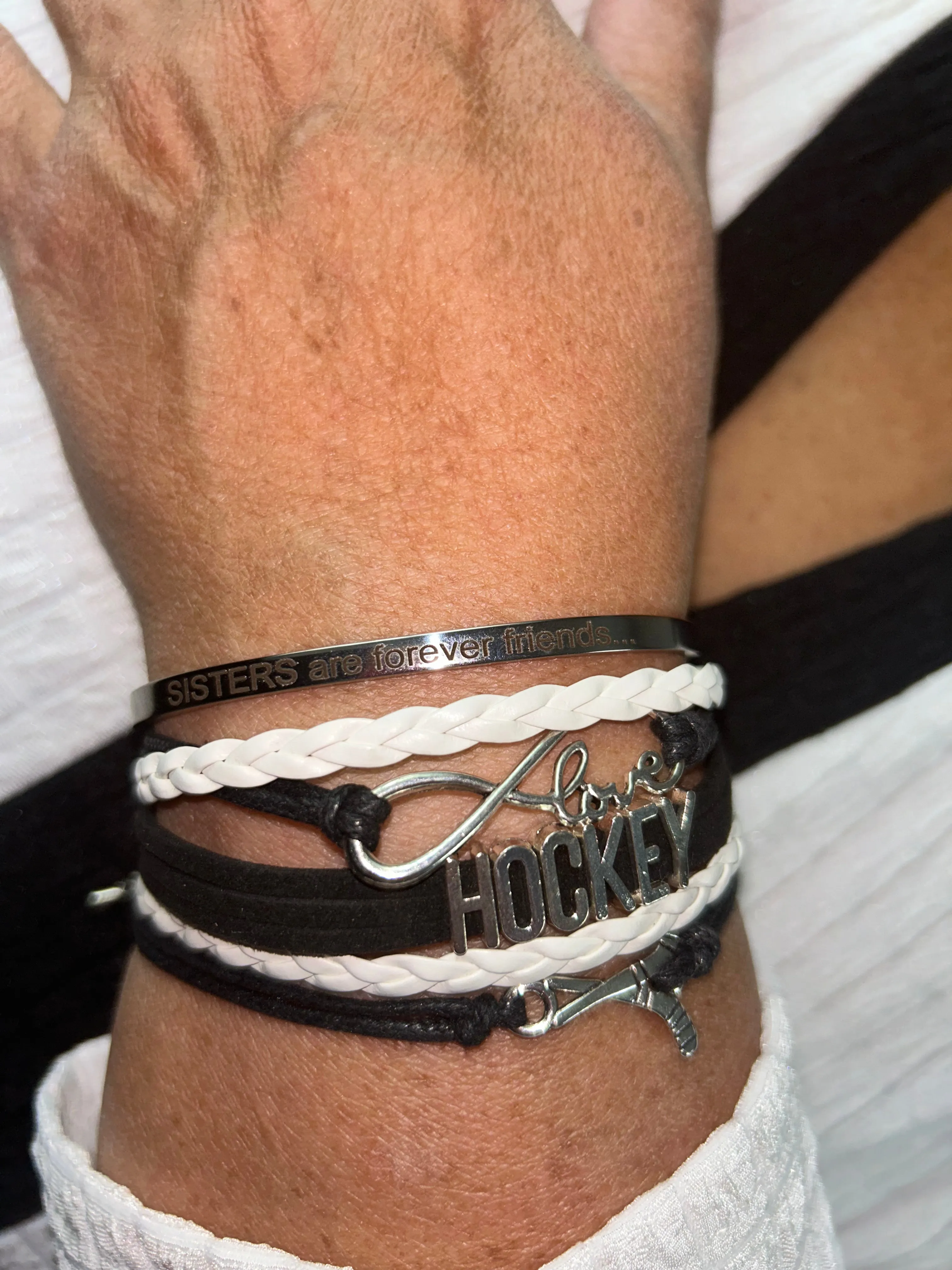 Hockey Love Bracelet