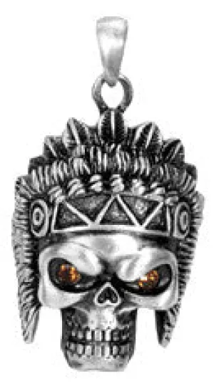 INDIAN SKULL PENDANT , DC/60