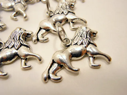 Lions: Set of 6 Stitch Markers