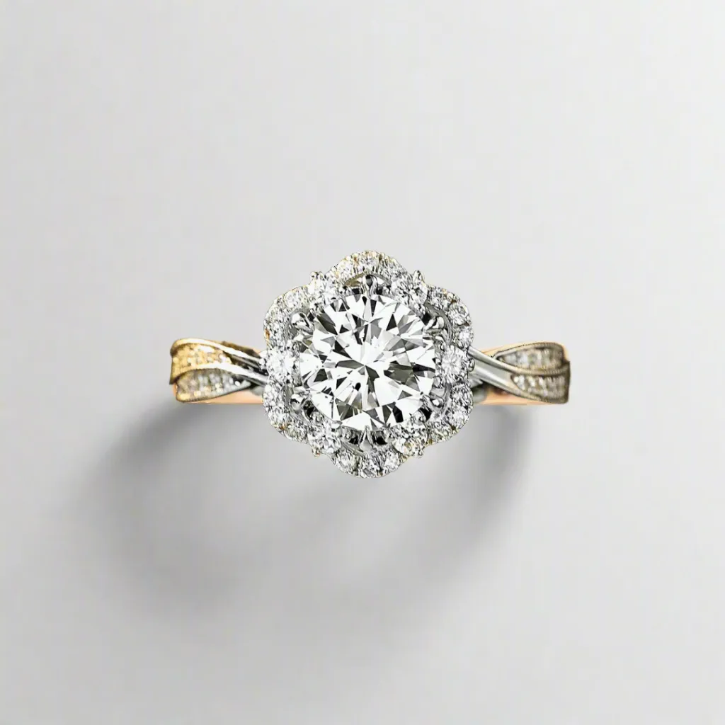 Madea · Radiant Embrace Natural Diamond Ring