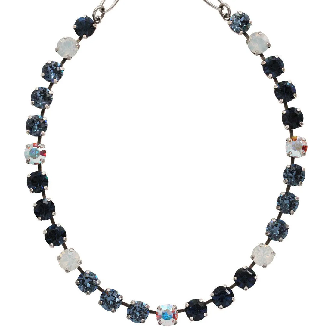 Mariana "Mood Indigo" Silver Plated Must-Have Everyday Crystal Necklace, 3252 1069