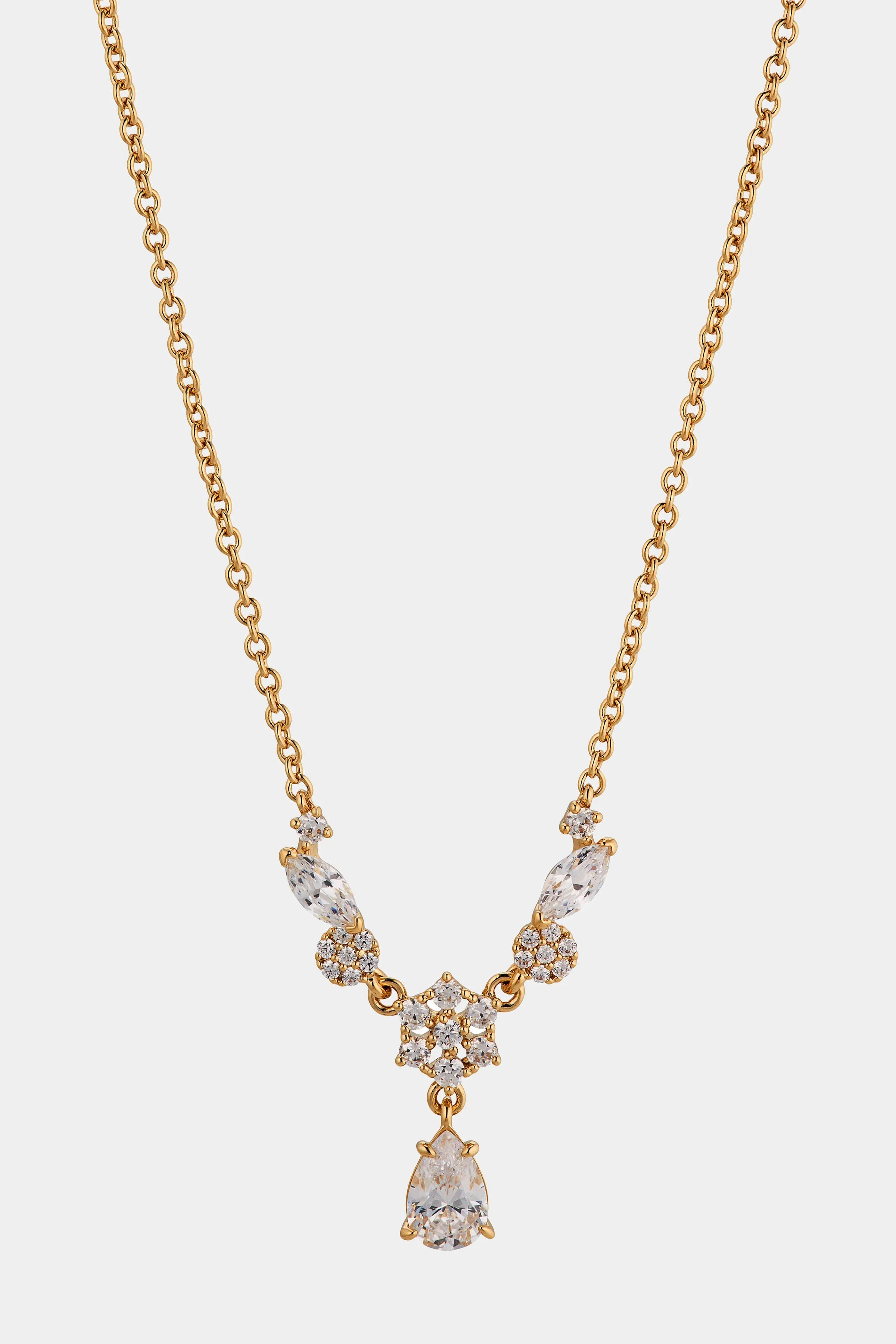 MIDSOMMER FLORAL FRONTAL NECKLACE