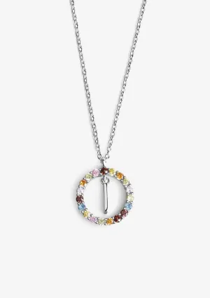 Necklace Iniziale Letter I Silver