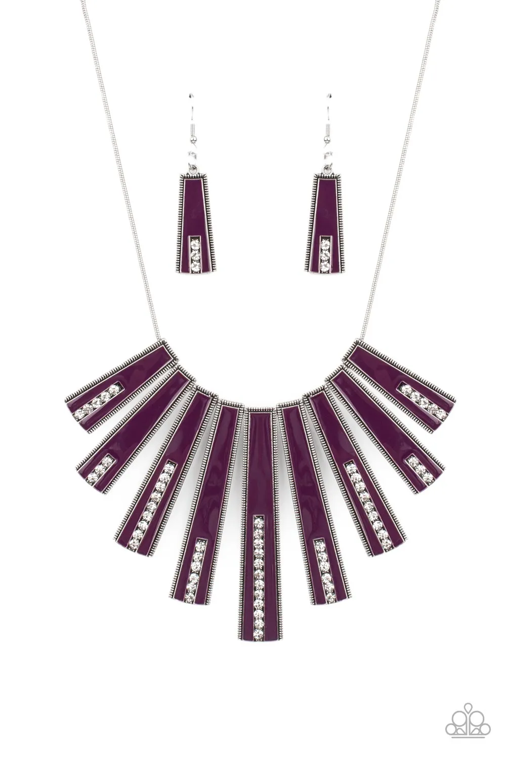 Necklaces FAN-tastically Deco - Purple N2077