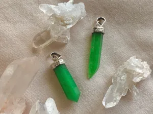 Nephrite Jade Damar Pendant