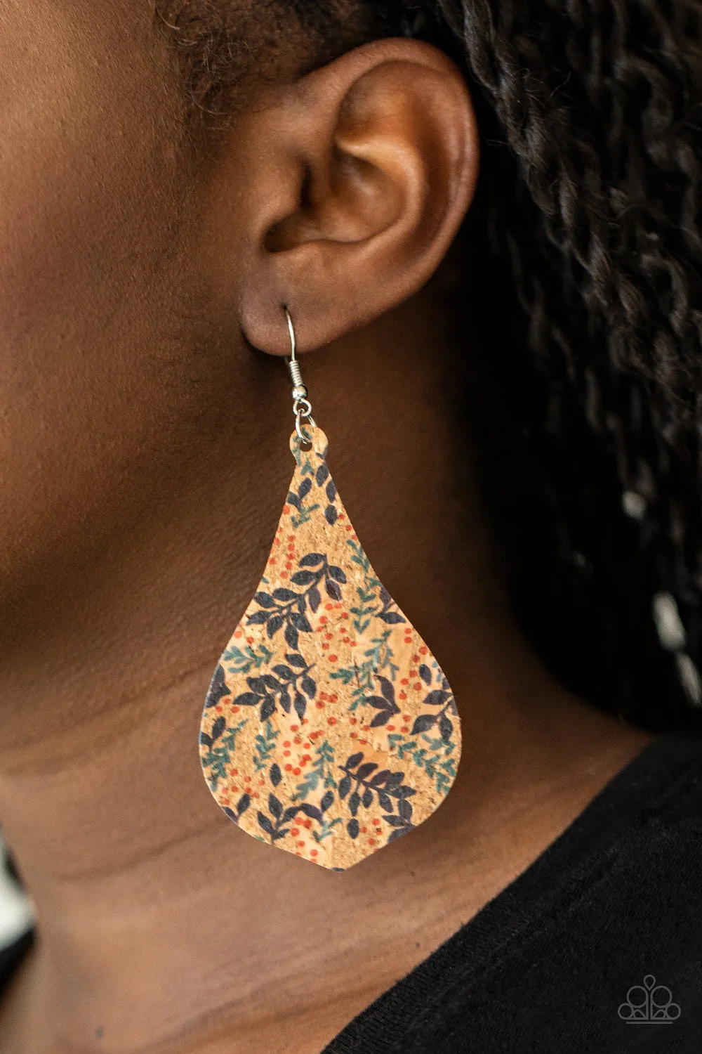 Paparazzi Earring ~ Cork Coast - Multi