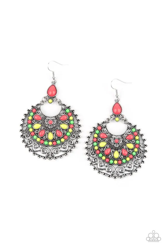 Paparazzi Earring ~ Laguna Leisure - Multi