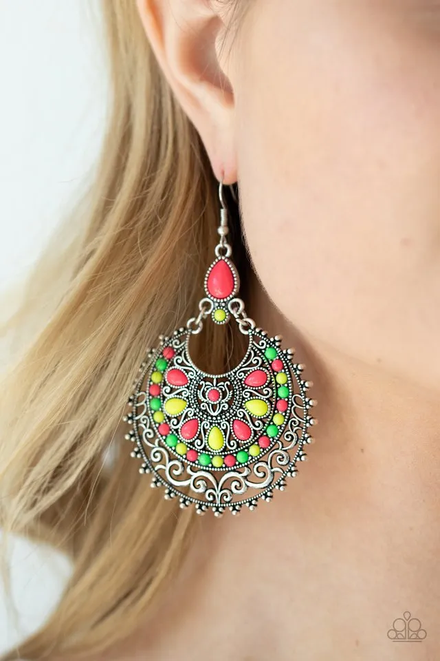 Paparazzi Earring ~ Laguna Leisure - Multi