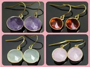 Quartz Stone Earrings