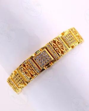 REGAL CHARM GOLD PLATED BRACELET