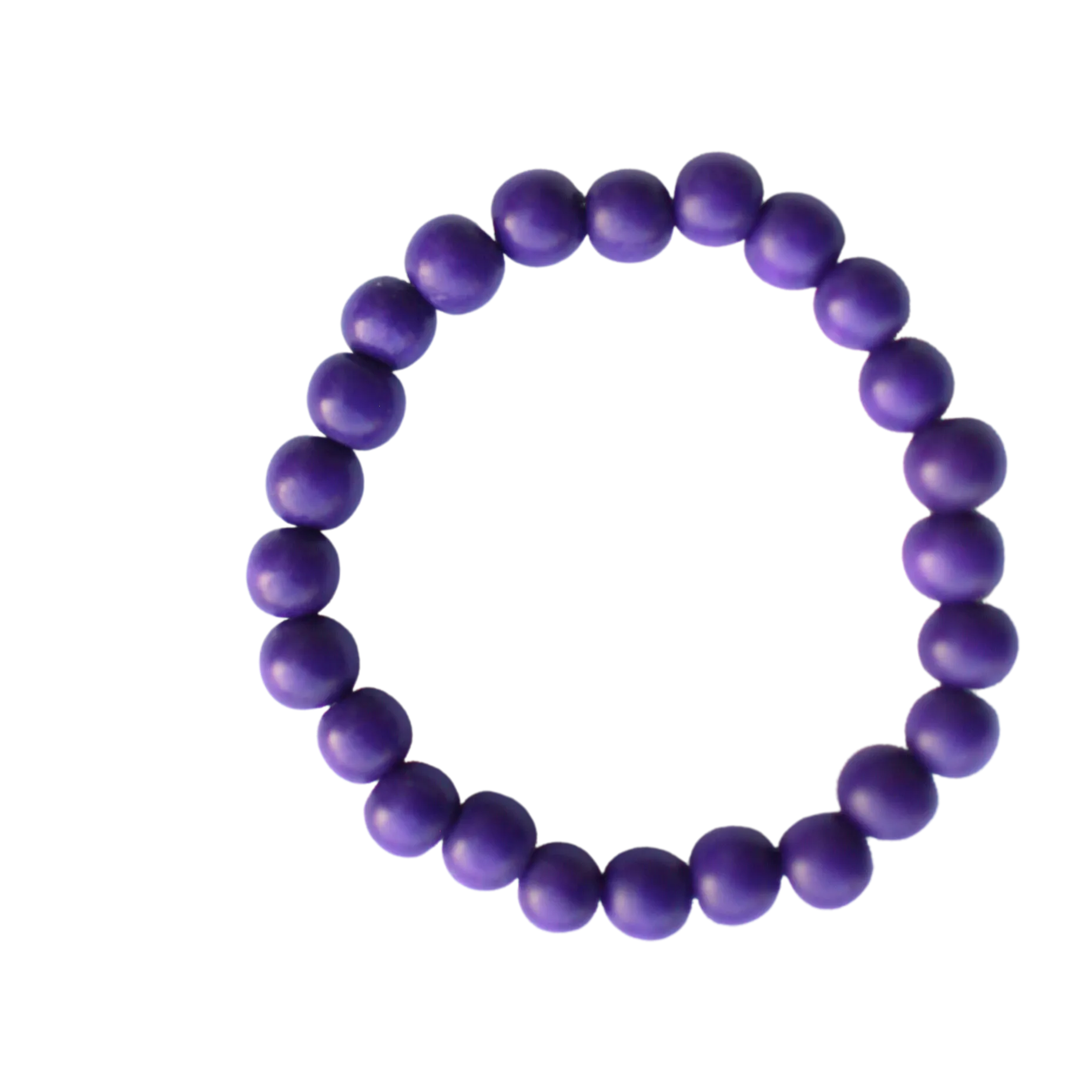 Royal Purple Wood 8mm Bracelet