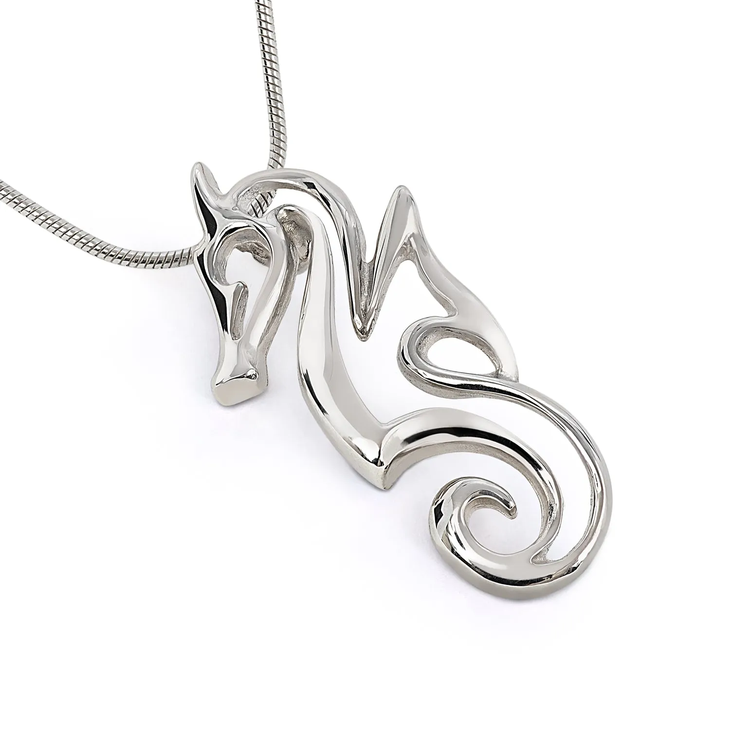 Seahorse Necklaces for Women Sterling Silver- Sea Horse Jewelry, Gifts for Seahorse Lovers