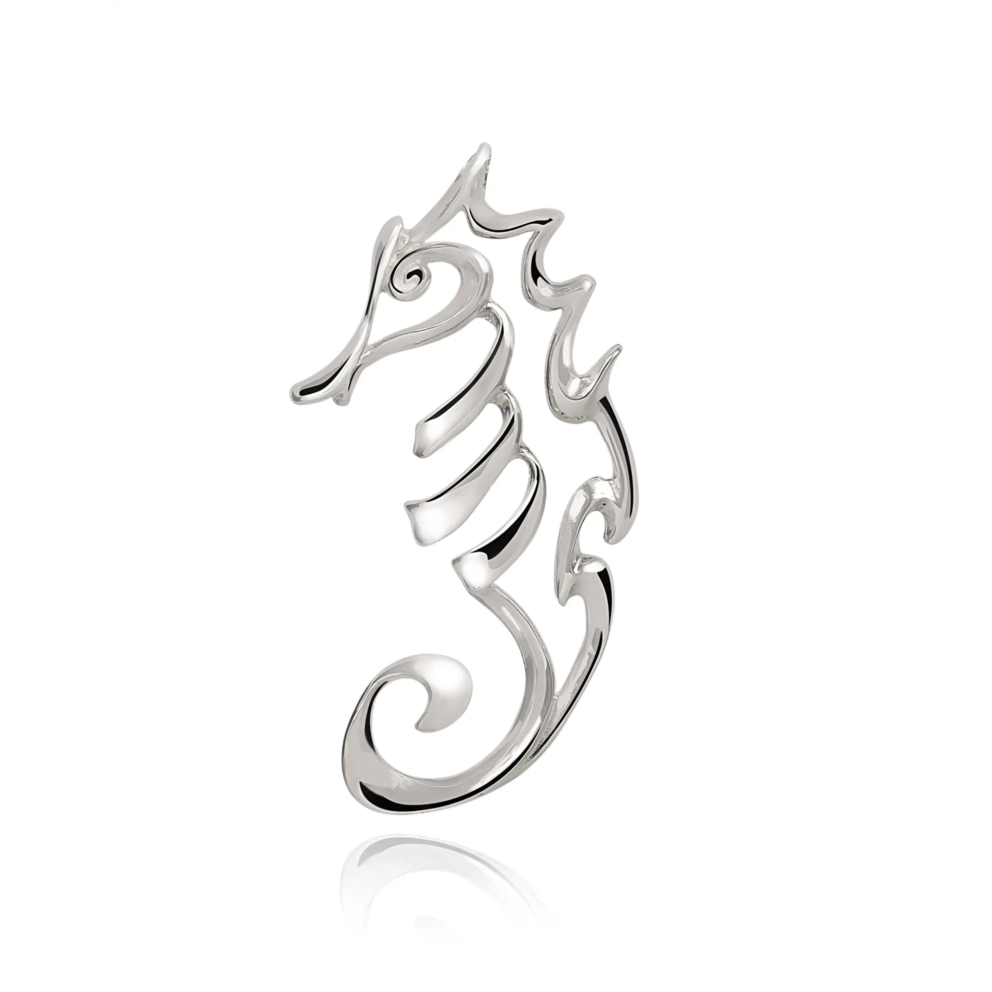 Seahorse Necklaces for Women Sterling Silver- Seahorse Jewelry for Women, Seahorse Gifts, Seahorse Charm, Seahorse Pendant