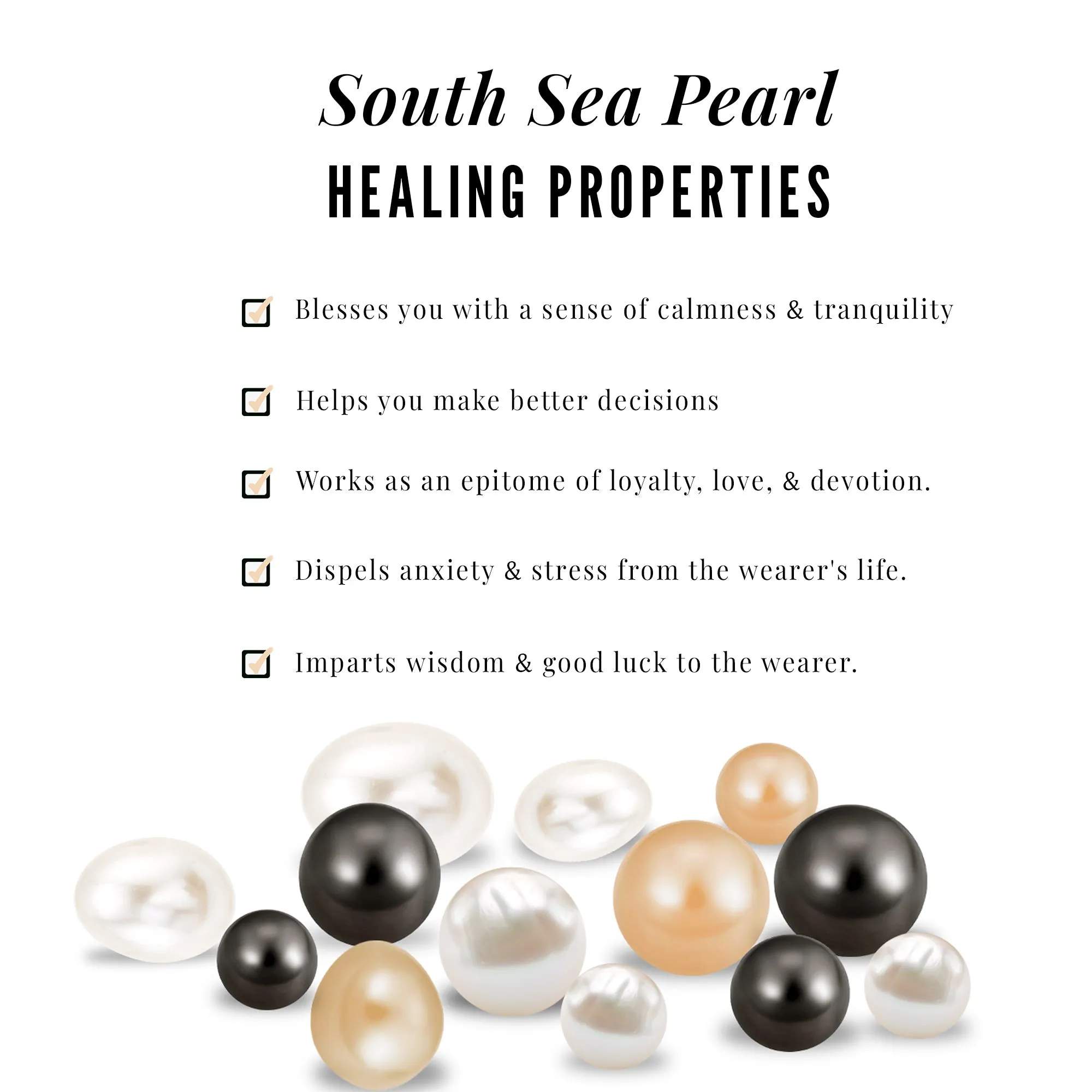 Solitaire South Sea Pearl Leaf Pendant with Hidden Bail