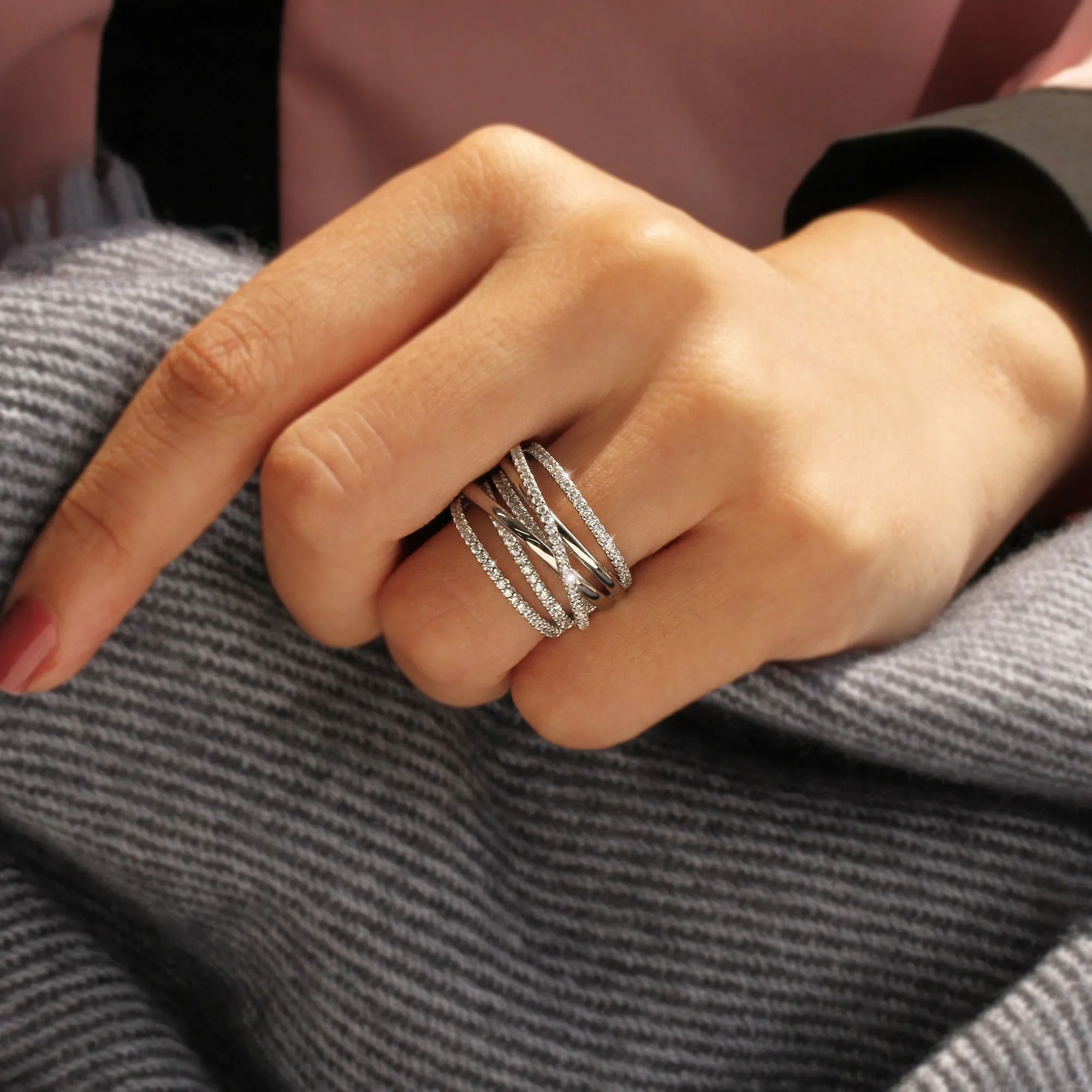 Starlight Weave Ring