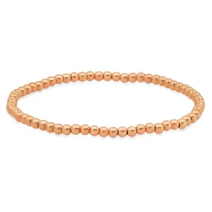 STRETCH BRACELET, ROSE GOLD