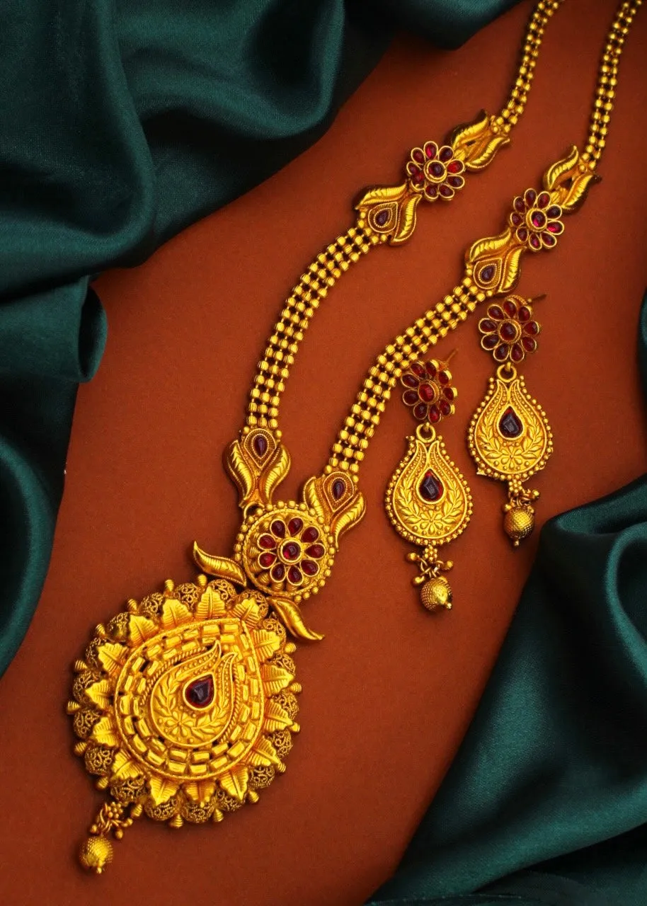 STUNNING PESHWAI NECKLACE