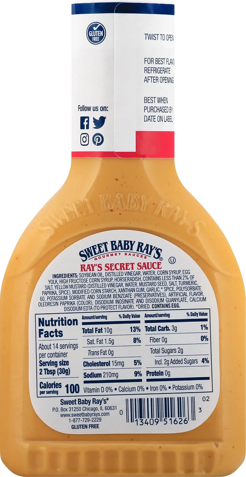 Sweet Baby Ray's Secret Dipping Sauce 14 fl oz