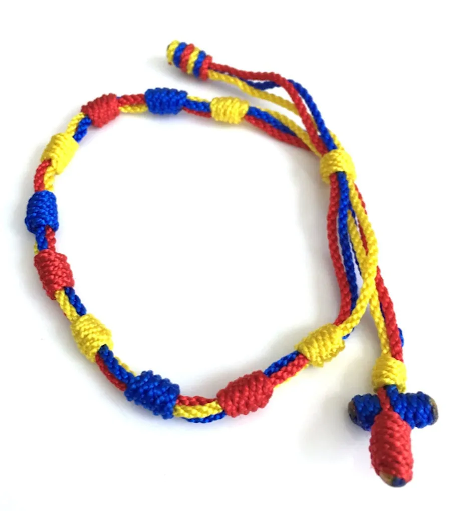 Tricolor Colombia Flag Bracelet