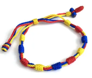 Tricolor Colombia Flag Bracelet