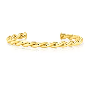 TWISTED CUFF, GOLD