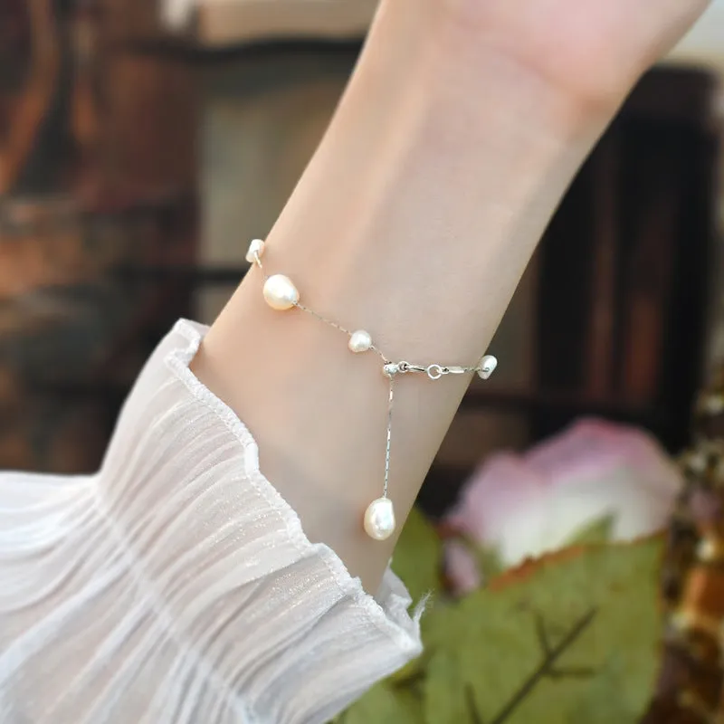 Women's Fashion Simple Irregular Pearl Bracelet