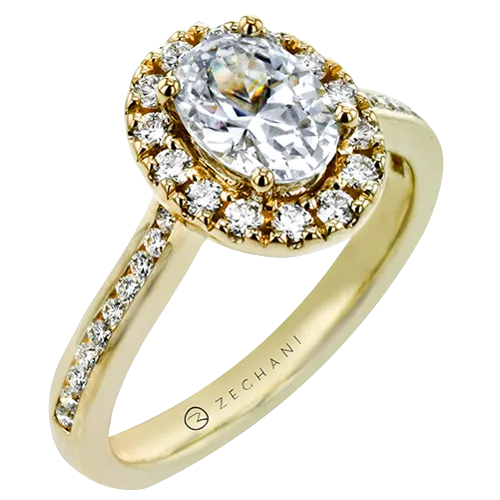 ZR32CHER Wedding Set in 14k Gold with Diamonds